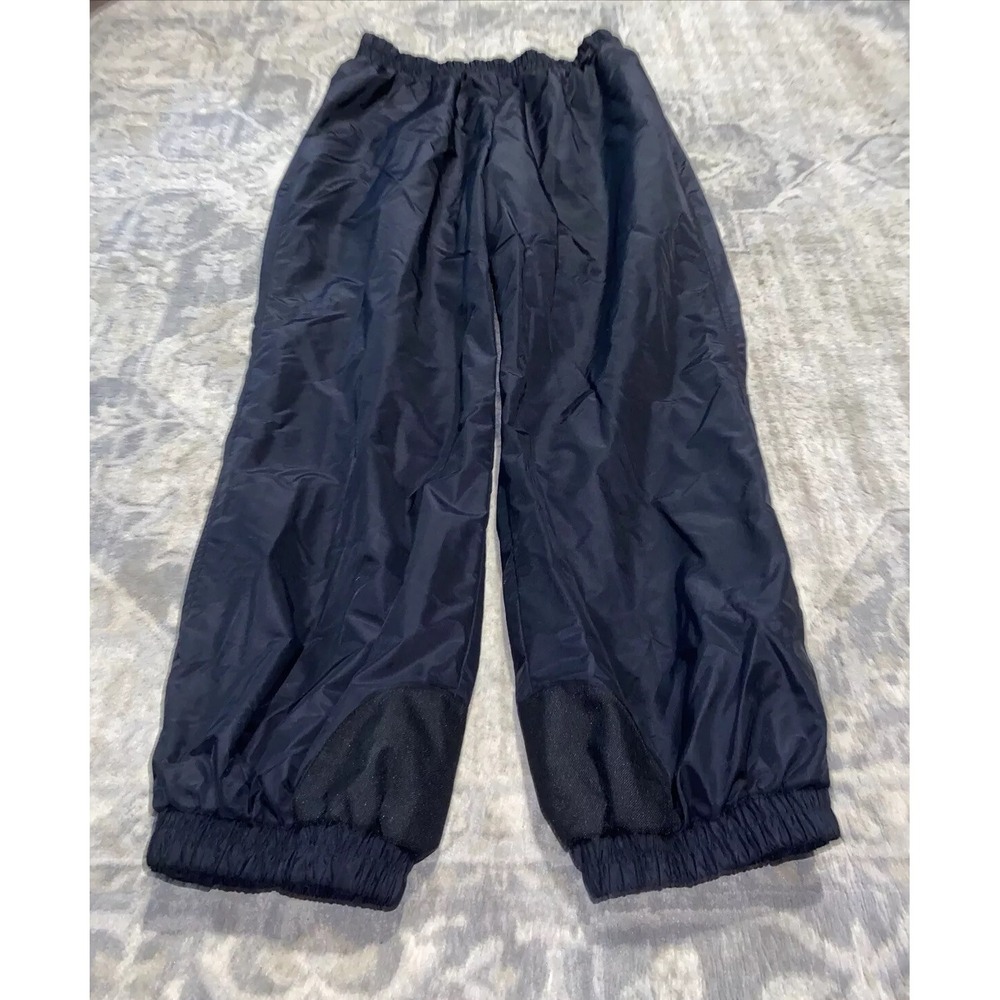 Columbia‎ Black Nylon Wind Breaker Nylon Lined Ski Pants Size Large